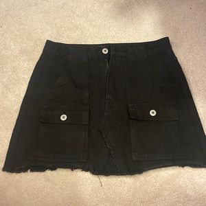Tilly’s Utility Denim Mini Skirt